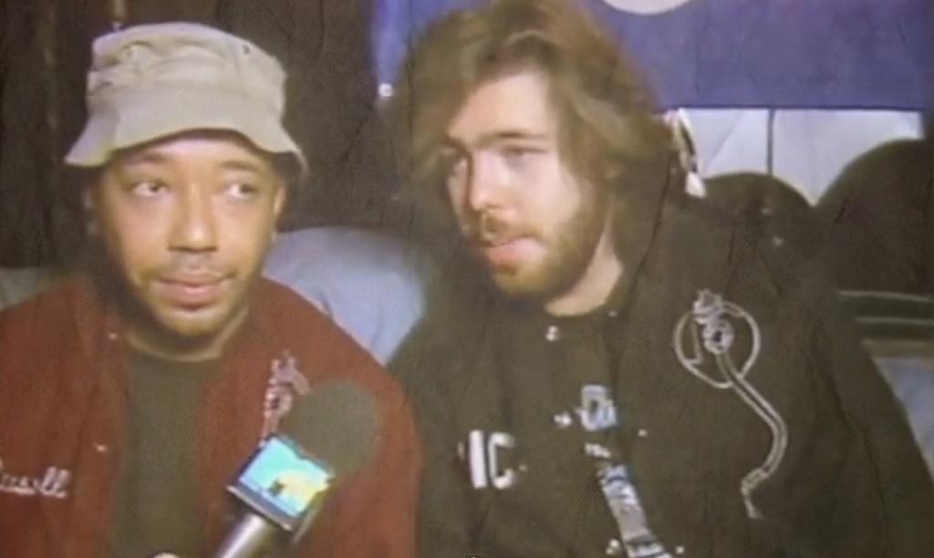 Russell Simmons (à gauche) en compagnie de Rick Rubin (à droite)